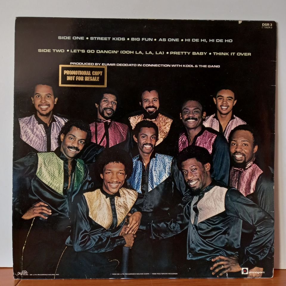 KOOL & THE GANG – AS ONE (1982) - LP 2.EL PLAK