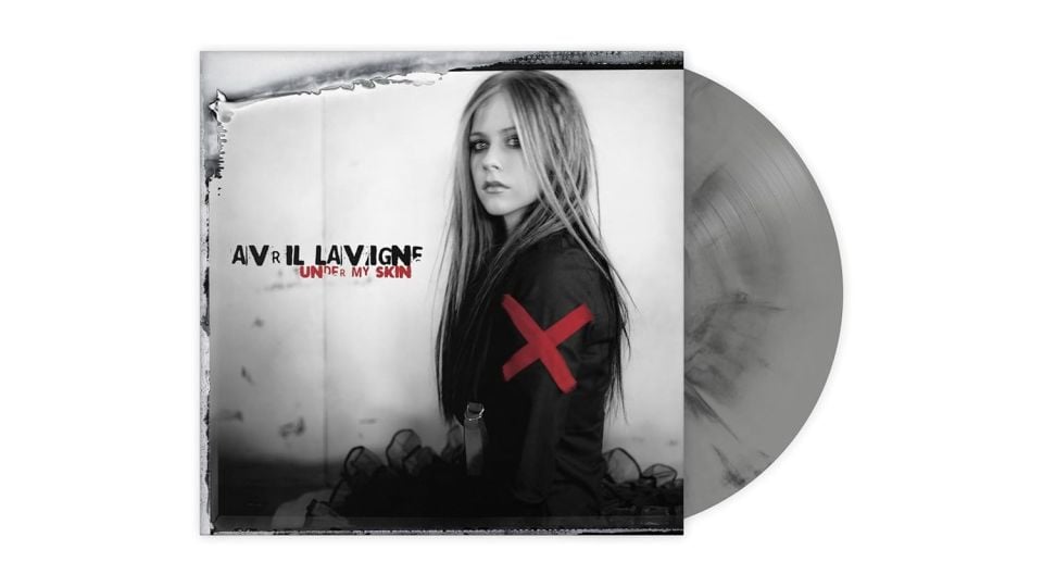 AVRIL LAVIGNE - UNDER MY SKIN (2004) - LP 2024 GREY & BLACK COLOURED EDITION SIFIR PLAK