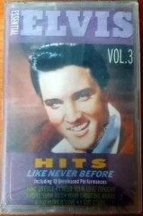 ELVIS PRESLEY - ESSENTIAL ELVIS VOLUME 3 (1990) CASSETTE MADE IN TURKEY ''NEW''