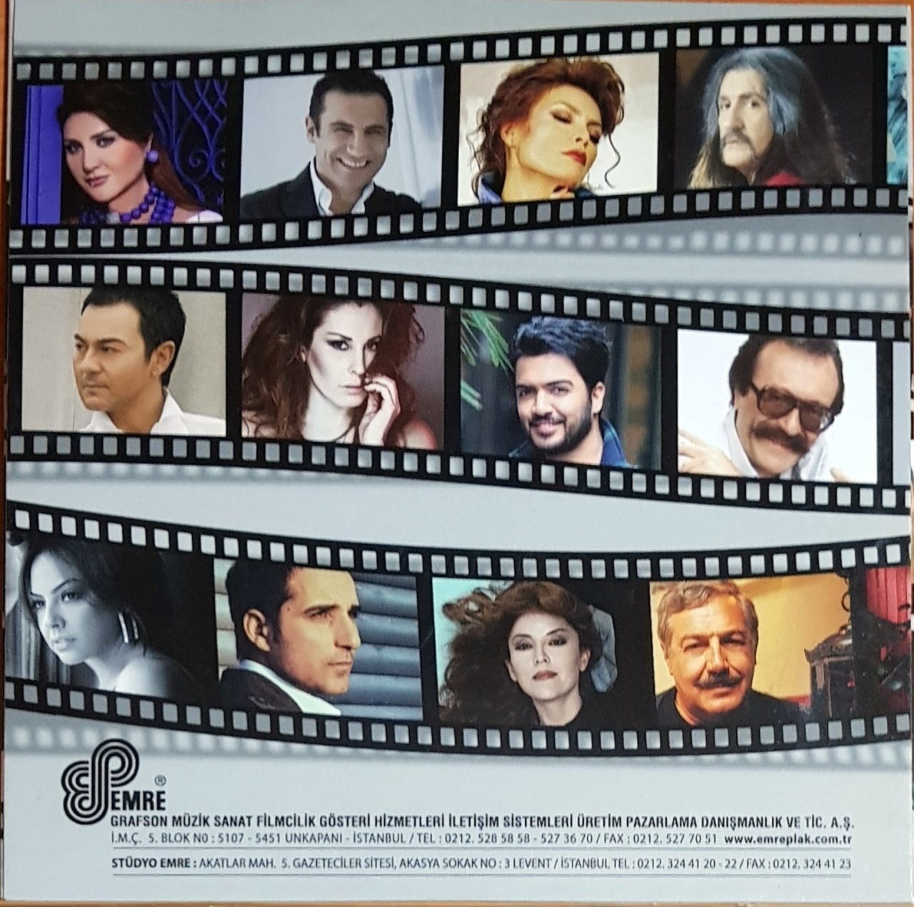 SERDAR ORTAÇ - ÇEK ELİNİ KALBİMDEN ALBÜM TANITIM BÜLTENİ VE FOTOĞRAFLAR (2015) EMRE PROMO CDR 2.EL