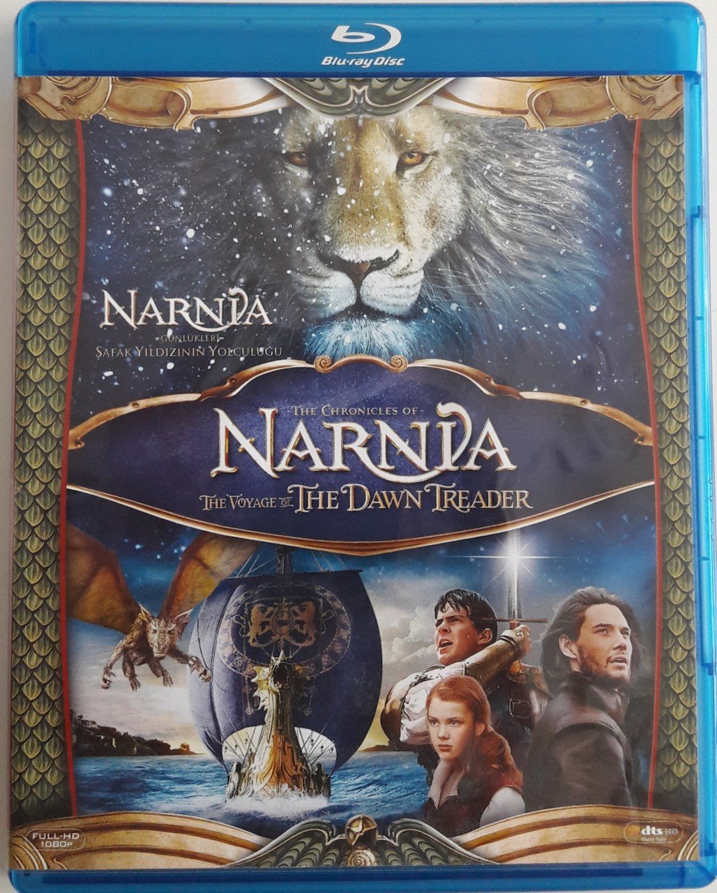 THE CHRONICLES OF NARNIA THE VOYAGE OF THE DAWN TREADER - NARNIA GÜNLÜKLERİ ŞAFAK YILDIZININ YOLCULUĞU - MICHAEL APTED - BLU-RAY 2.EL