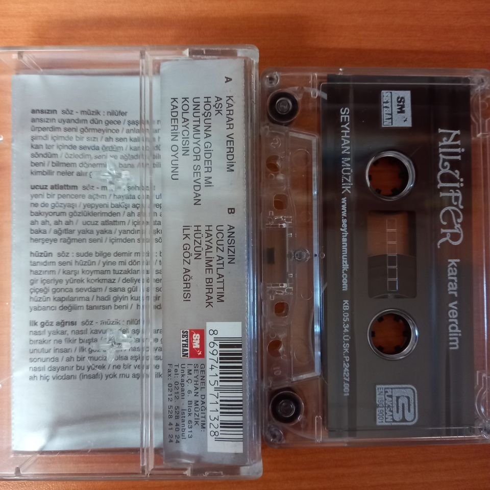 NİLÜFER - KARAR VERDİM (2005) - KASET 2.EL
