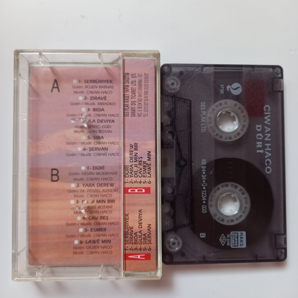 DURİ - CIWAN HACO (1994) - KASET 2.EL