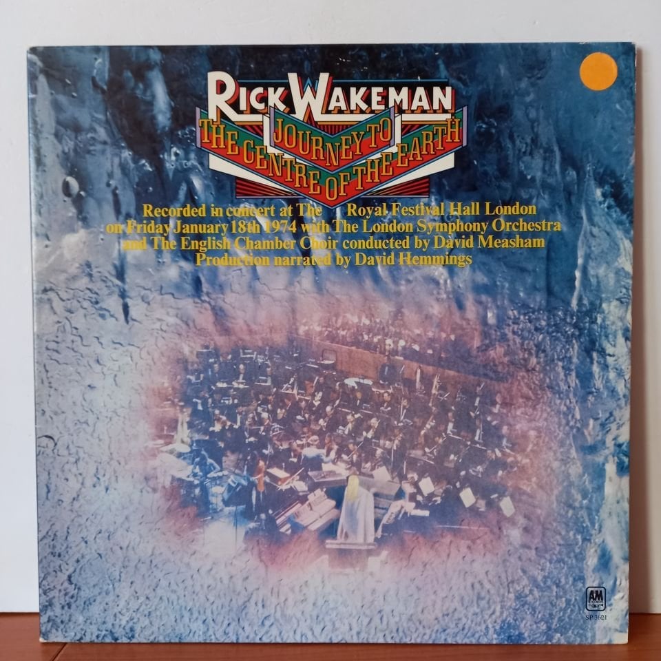 RICK WAKEMAN – JOURNEY TO THE CENTRE OF THE EARTH (1974) - LP 2.EL PLAK