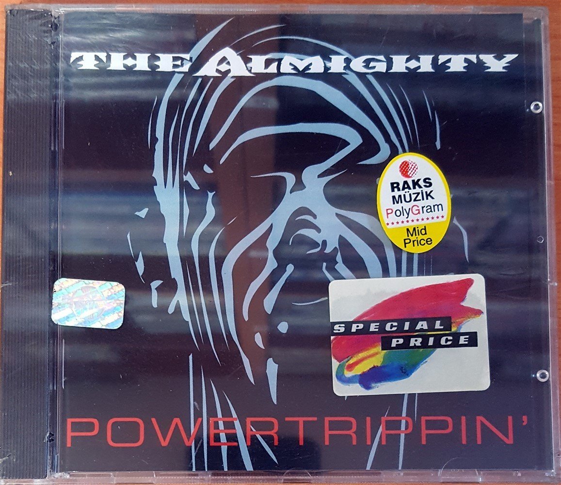 THE ALMIGHTY - POWERTRIPPIN' (1993) CD SIFIR