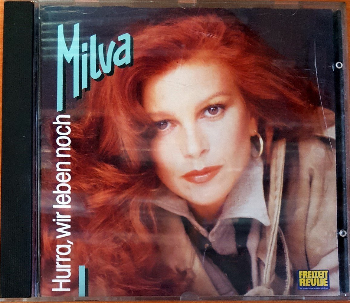 MILVA - HURRA, WIR LEBEN NOCH (1987) MADE IN WEST GERMANY CD 2.EL