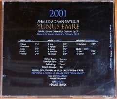 AHMED ADNAN SAYGUN - YUNUS EMRE ORATORYO OP. 26 / ANKARA DEVLET OPERA VE BALESİ ORKESTRASI VE KOROSU, HİKMET ŞİMŞEK (2001) - CD T.C. KÜLTÜR BAKANLIĞI 2.EL