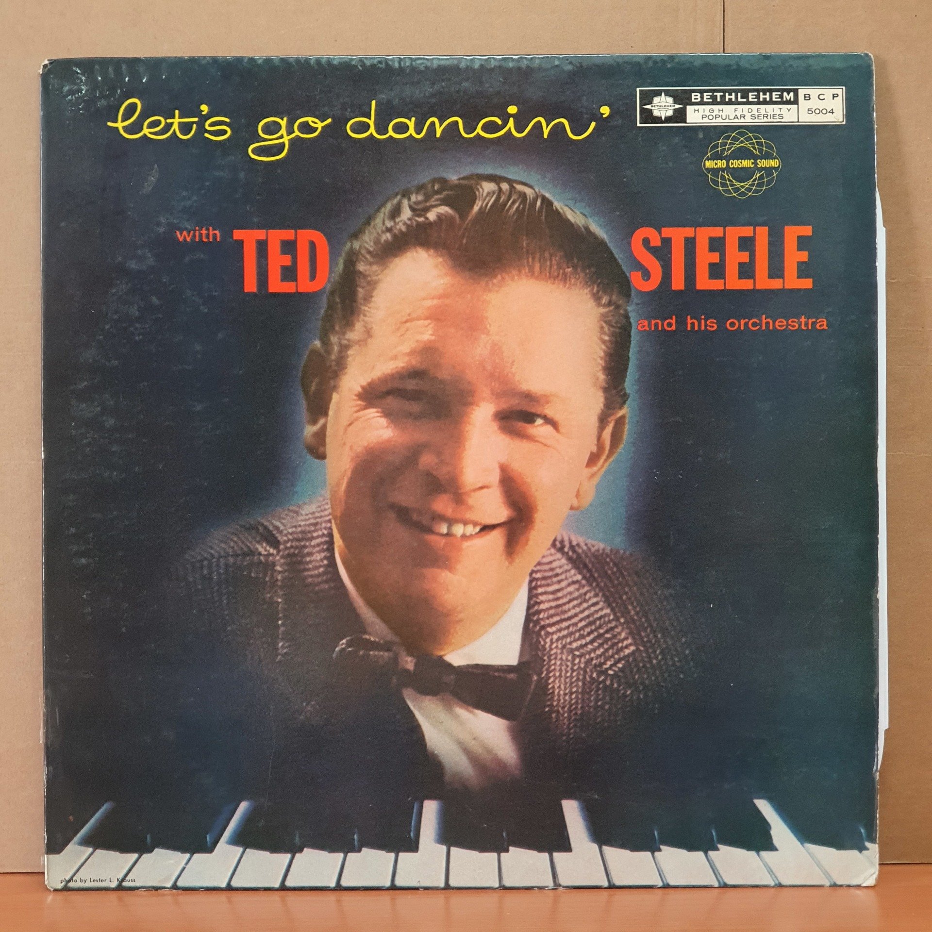 TED STEELE AND HIS ORCHESTRA - LET'S GO DANCIN' - LP 2.EL PLAK
