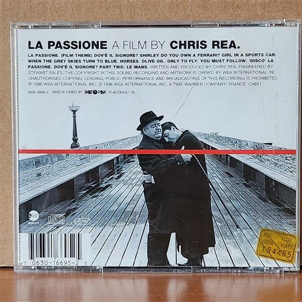 CHRIS REA – LA PASSIONE (1996) - CD MADE IN TURKEY 2.EL