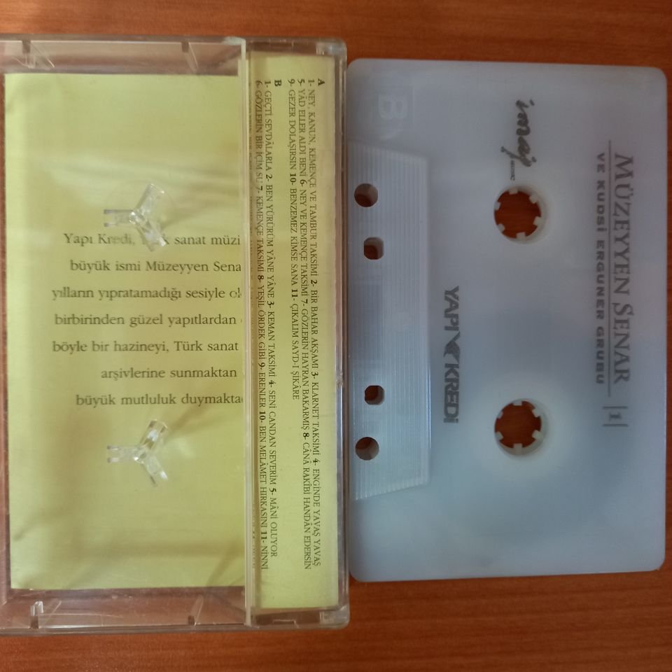 MÜZEYYEN SENAR - MÜZEYYEN SENAR VE KUDSİ ERGUNER GRUBU 1 - KASET 2.EL