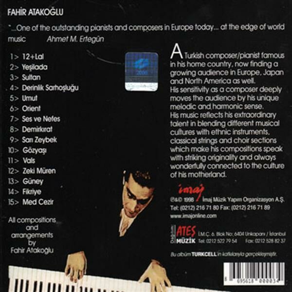 FAHİR ATAKOĞLU - LIVE IN ISTANBUL (1998) - CD AMBALAJINDA SIFIR