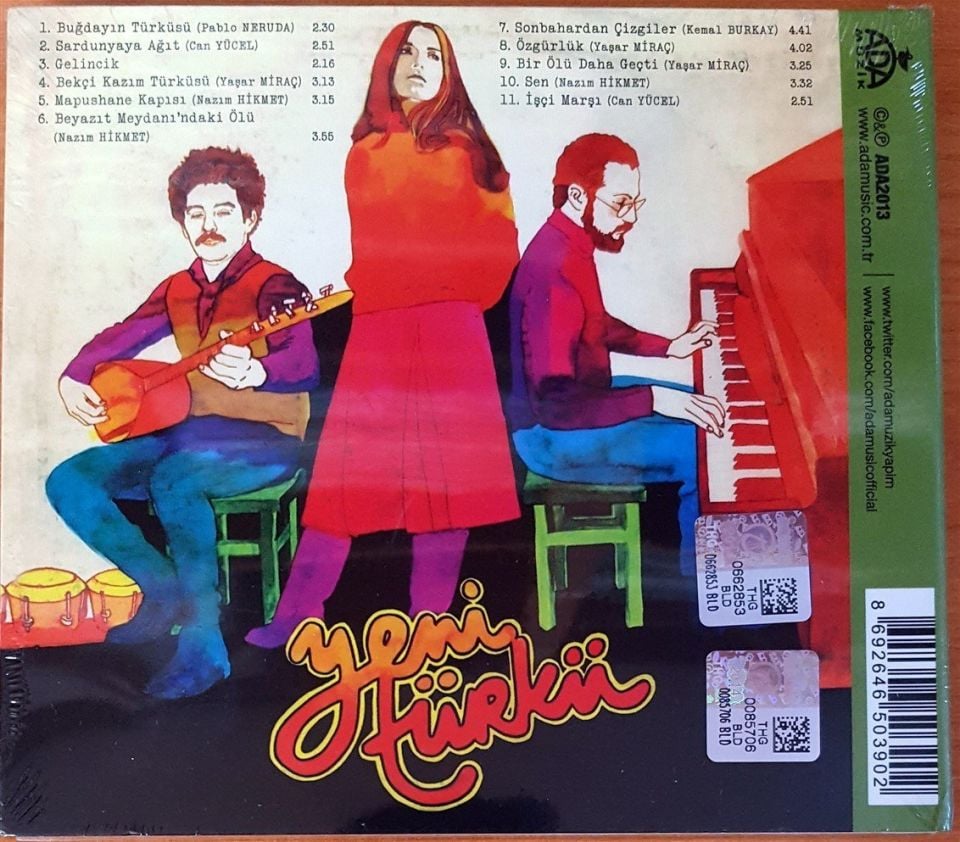 YENİ TÜRKÜ - BUĞDAYIN TÜRKÜSÜ (1979) - CD+DVD 2013 EDİSYON DIGIPACK AMBALAJINDA SIFIR