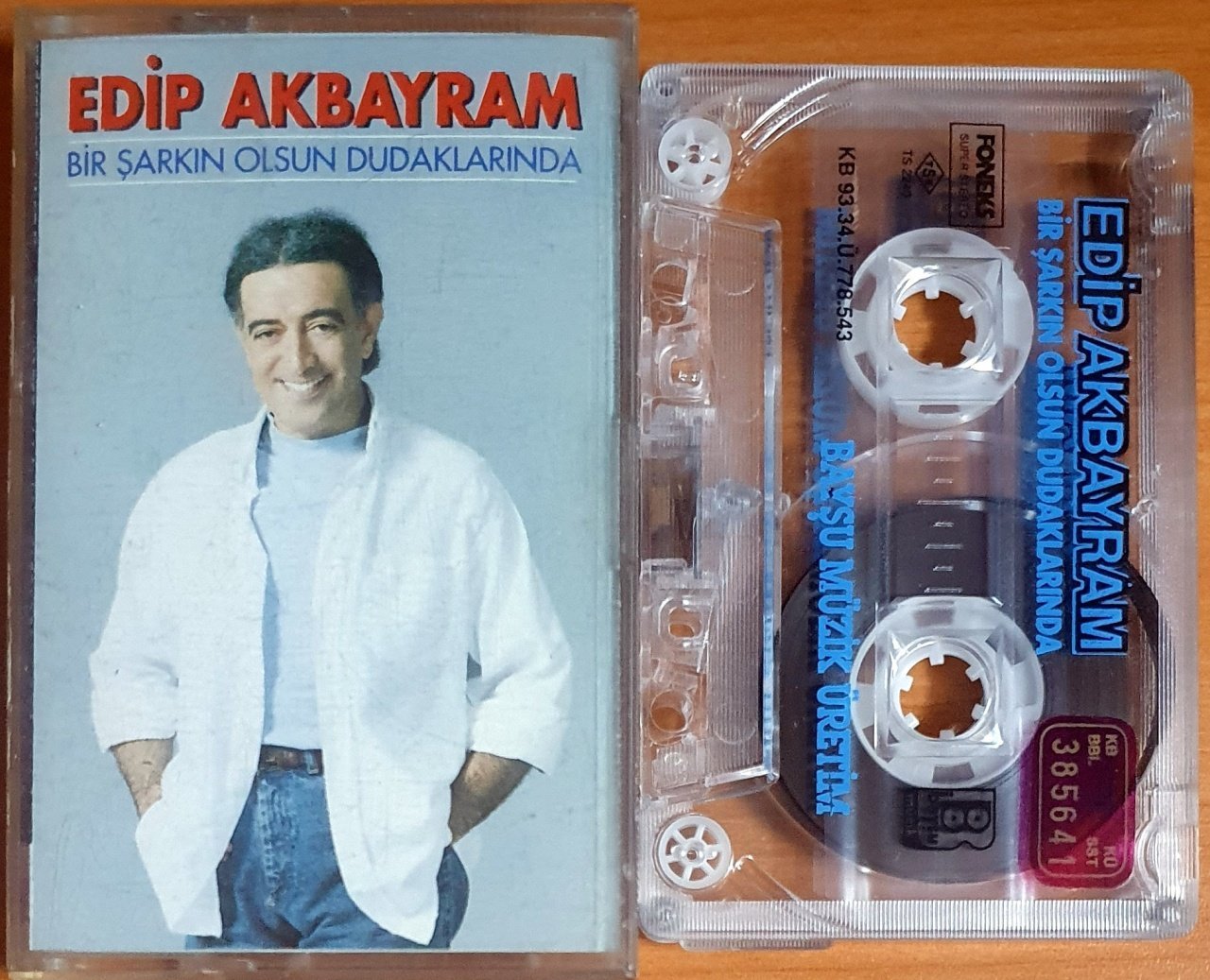 EDİP AKBAYRAM - BİR ŞARKIN OLSUN DUDAKLARINDA (1993) - KASET 2.EL