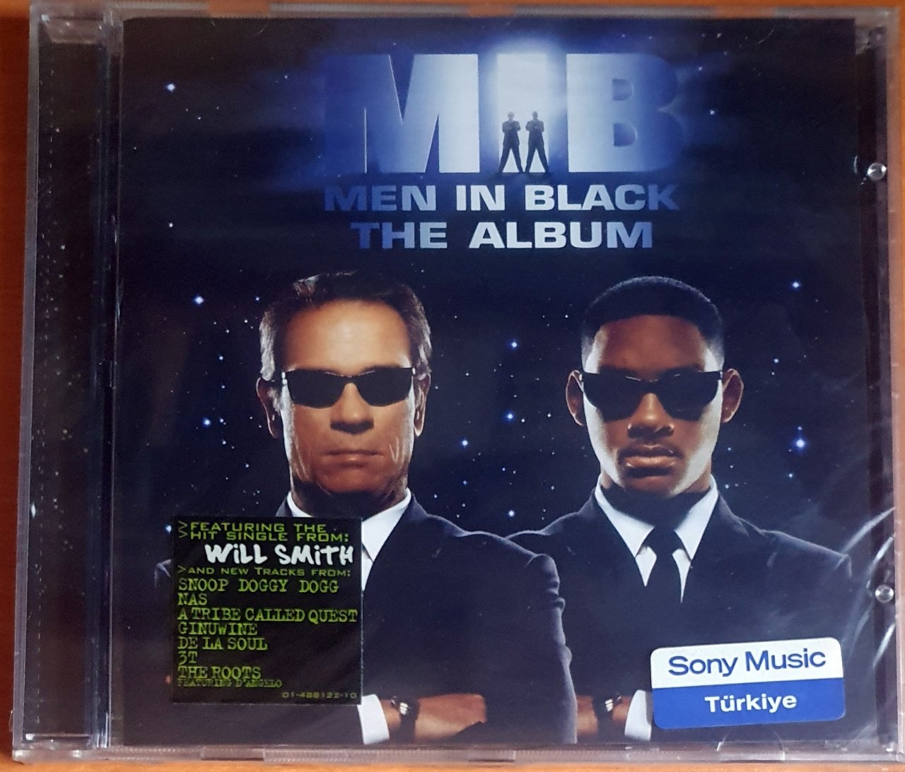 MEN IN BLACK SOUNDTRACK / WILL SMITH, SNOOP DOGGY DOGG, NAS, A TRIBE CALLED QUEST, DE LA SOUL, THE ROOTS (1997) - CD SIFIR