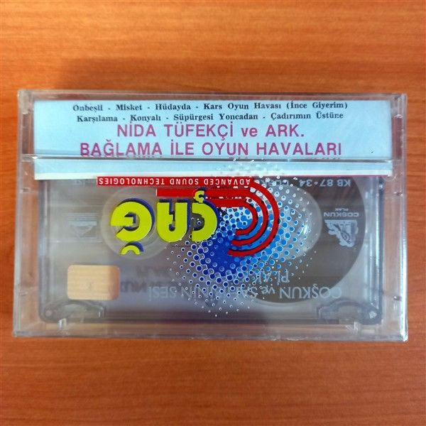 NİDA TÜFEKÇİ VE ARKADAŞLARINDAN BAĞLAMA İLE OYUN HAVALARI - KASET SIFIR