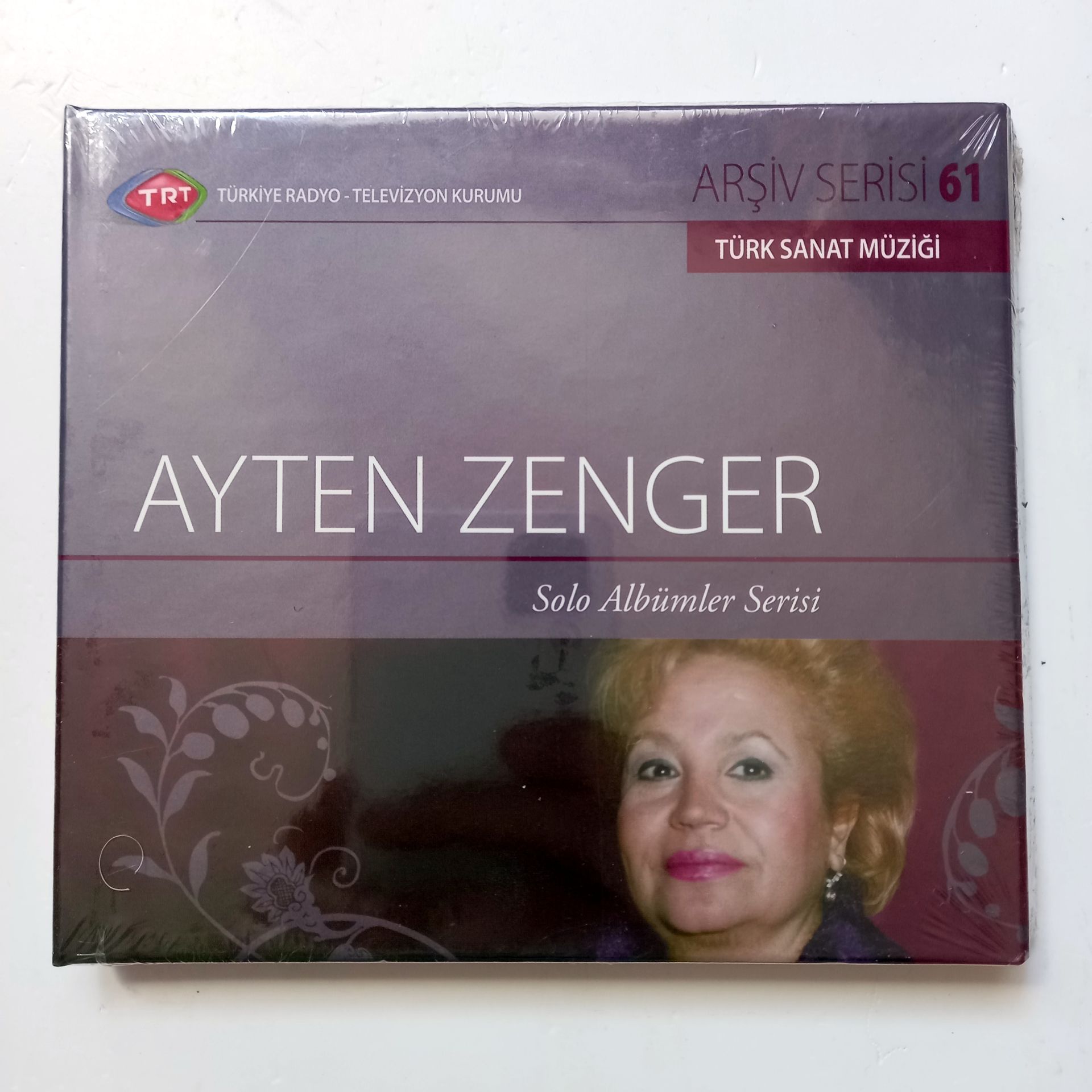 AYTEN ZENGER / TÜRK SANAT MÜZİĞİ / TRT ARŞİV SERİSİ 61 - CD SIFIR