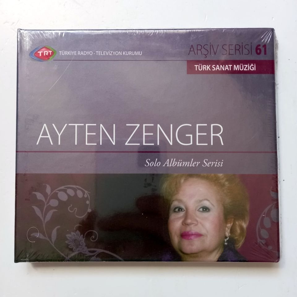 AYTEN ZENGER / TÜRK SANAT MÜZİĞİ / TRT ARŞİV SERİSİ 61 - CD SIFIR