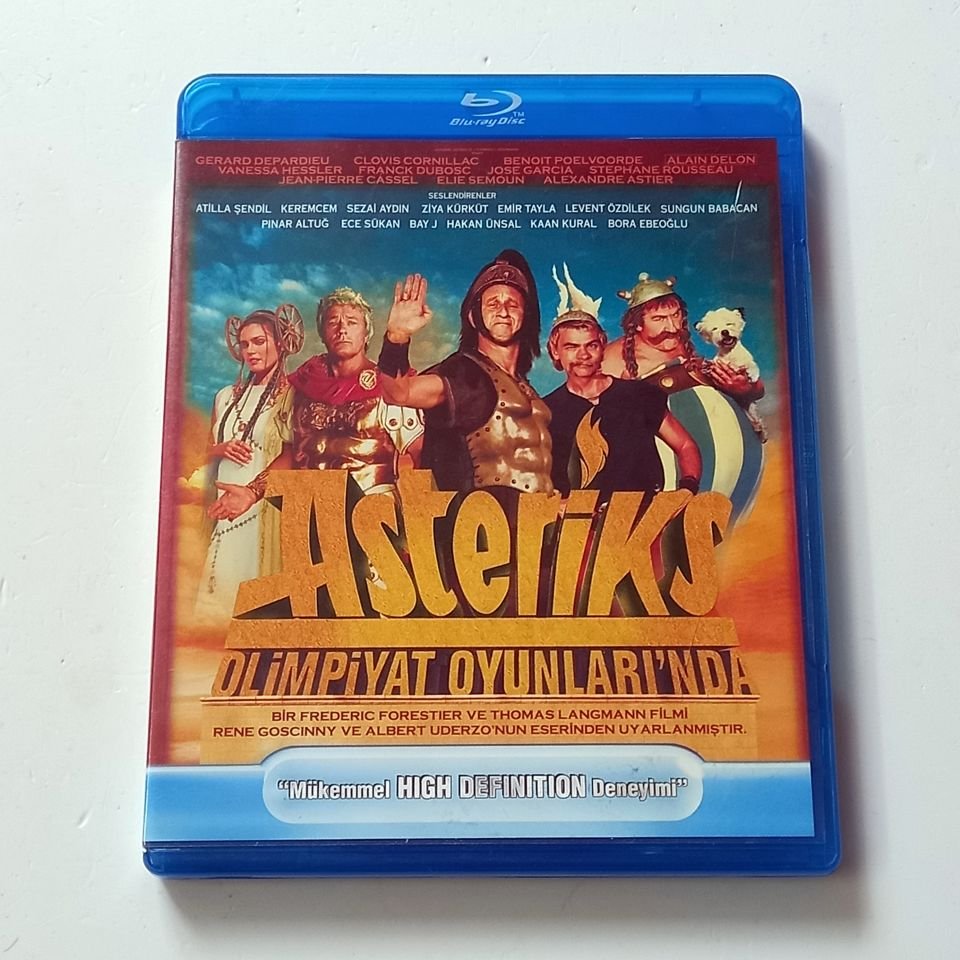 ASTERİKS OLİMPİYAT OYUNLARINDA - GERARD DEPARDIEU, CLOVIS CORNILLAC - BLU-RAY 2.EL