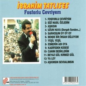İBRAHİM TATLISES - FOSFORLU CEVRİYEM (1988) EMRE MÜZİK CD SIFIR