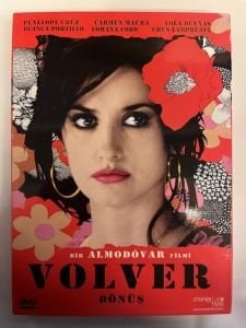 VOLVER - DÖNÜŞ - PEDRO ALMODOVAR - PENELOPE CRUZ - DVD 2.EL