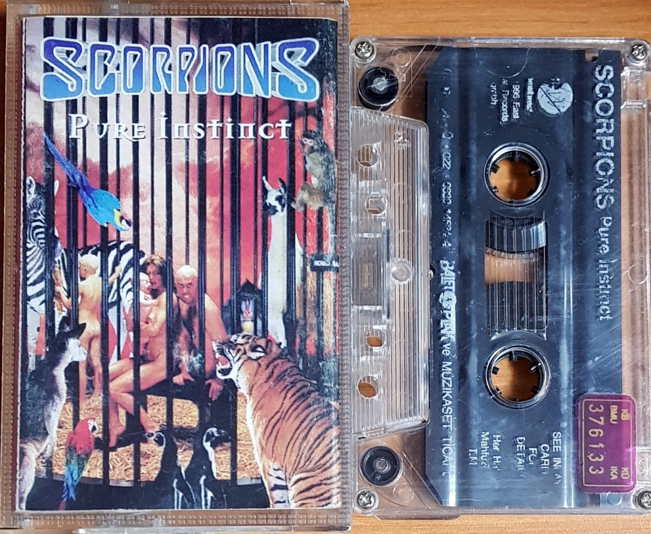 SCORPIONS - PURE INSTINCT (1996) BALET KASET 2.EL