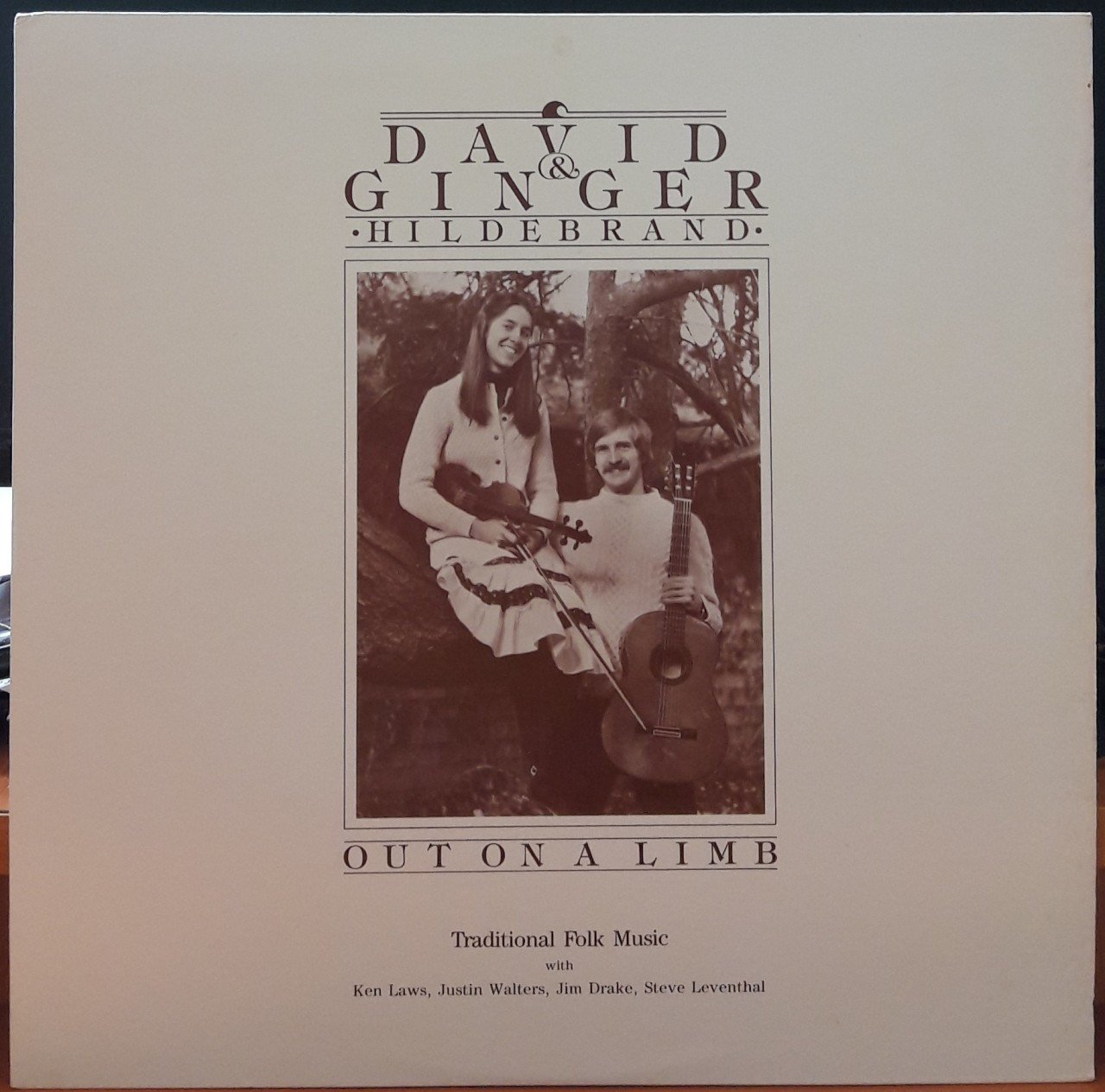 DAVID GINGER & HILDE BRAND - OUT ON A LIMB (1984) - PLAK 2.EL
