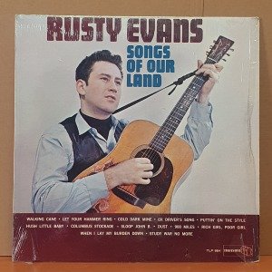 RUSTY EVANS - SONGS OF OUR LAND (1962) - LP 2.EL PLAK