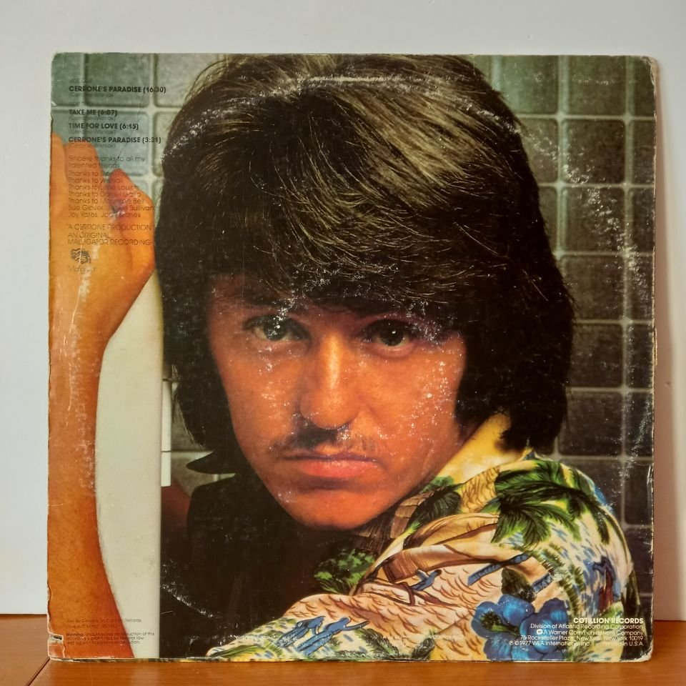 CERRONE – CERRONE'S PARADISE (1977) - LP 2.EL PLAK