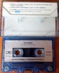 DOUBLE - THE CAPTAIN OF HER HEART CASSETTE MADE IN TURKEY ''USED''