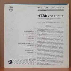 FRANK & VALUCHA - THE WORLD OF FRANK & VALUCHA - LP 2.EL PLAK