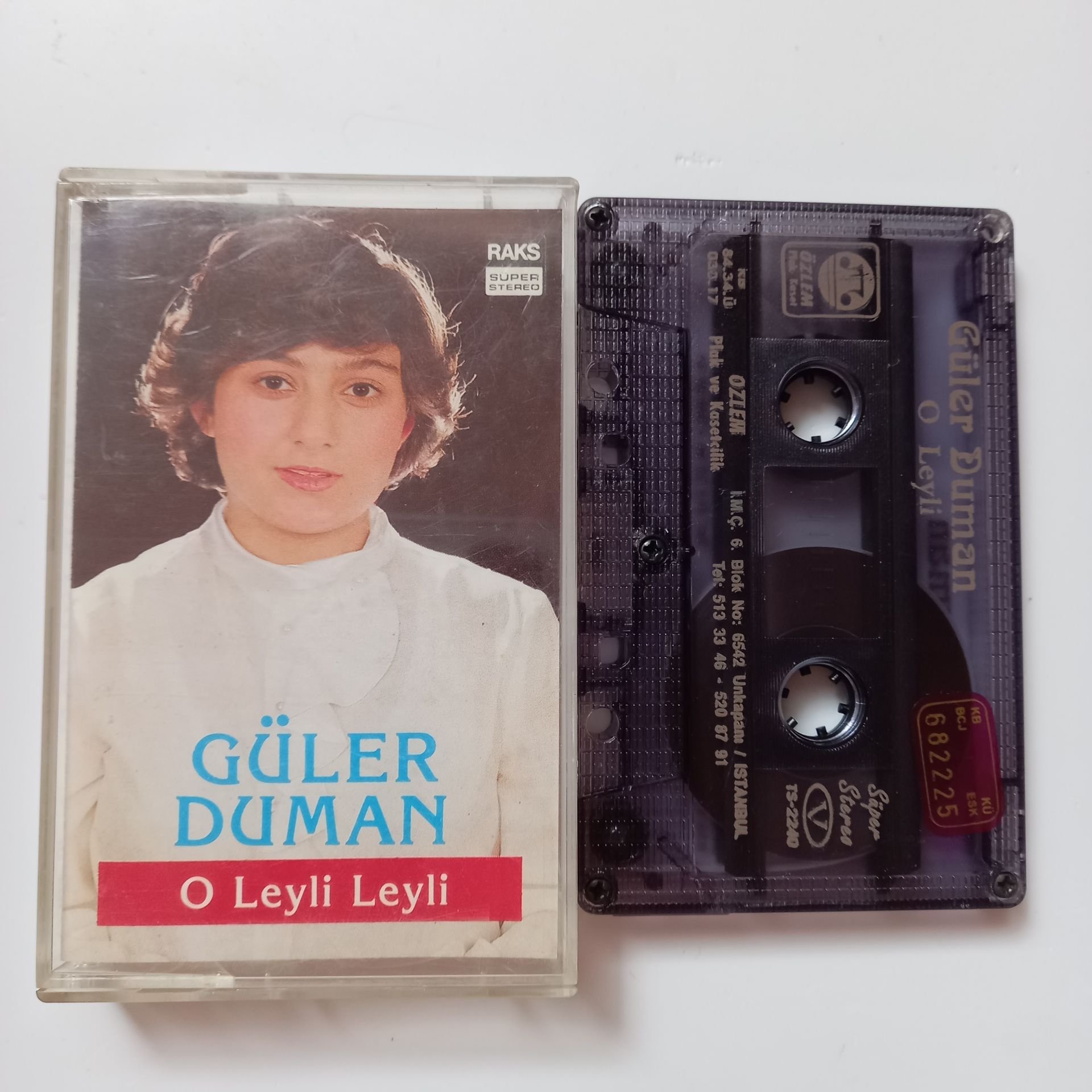 GÜLER DUMAN - O LEYLİ LEYLİ (1984) - KASET 2.EL