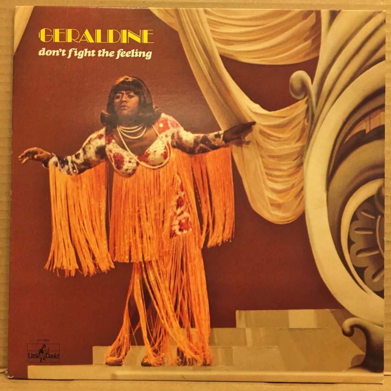 GERALDINE - DON'T FIGHT WITH THE FEELING (1972) - LP COMEDY 2.EL PLAK
