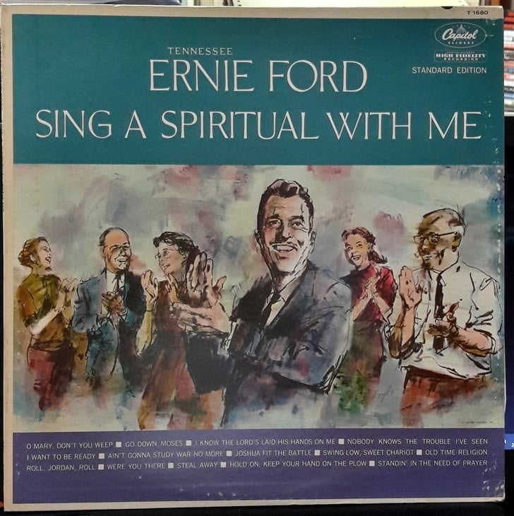 TENNESSEE ERNIE FORD - SING A SPIRITUAL WITH ME - PLAK 2.EL