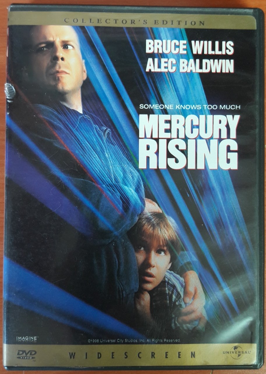 MERCURY RISING - BRUCE WILLIS - ALEC BALDWIN - DVD 2.EL 1.BÖLGE TR ALTYAZI YOKTUR