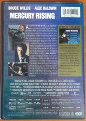 MERCURY RISING - BRUCE WILLIS - ALEC BALDWIN - DVD 2.EL 1.BÖLGE TR ALTYAZI YOKTUR