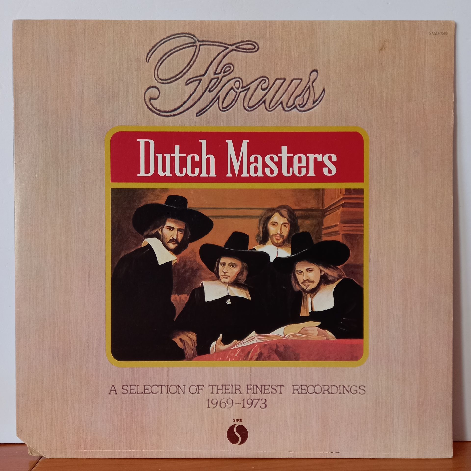 FOCUS – DUTCH MASTERS (1975) - LP 2.EL PLAK