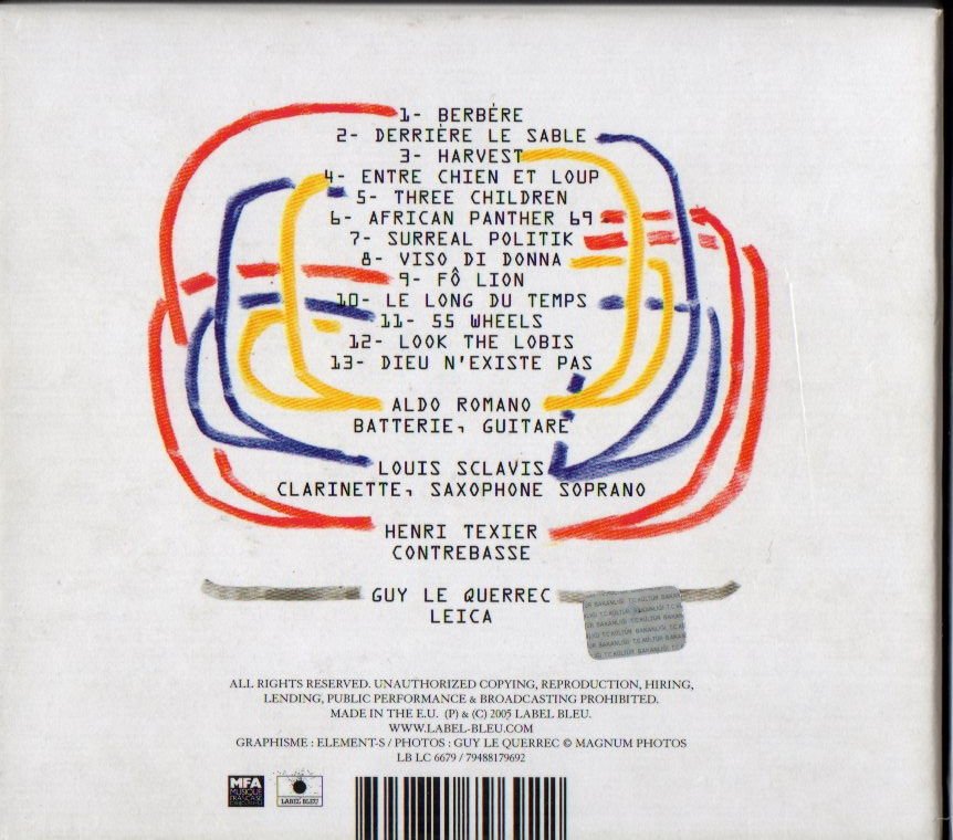 ROMANO - SCLAVIS - TEXIER - LE QUERREC – AFRICAN FLASHBACK (2005) - CD + KİTAPÇIK BOX 2.EL