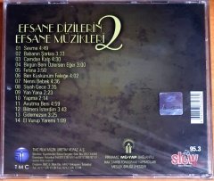 EFSANE DİZİLERİN EFSANE MÜZİKLERİ 2 / ALİYE, BIÇAK SIRTI, BEYAZ GELİNCİK, BİNBİR GECE, GÜL DÜNYA (2009) - CD SIFIR