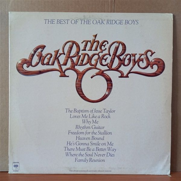 THE OAK RIDGE BOYS – THE BEST OF THE OAK RIDGE BOYS - LP 2.EL PLAK