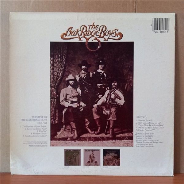 THE OAK RIDGE BOYS – THE BEST OF THE OAK RIDGE BOYS - LP 2.EL PLAK