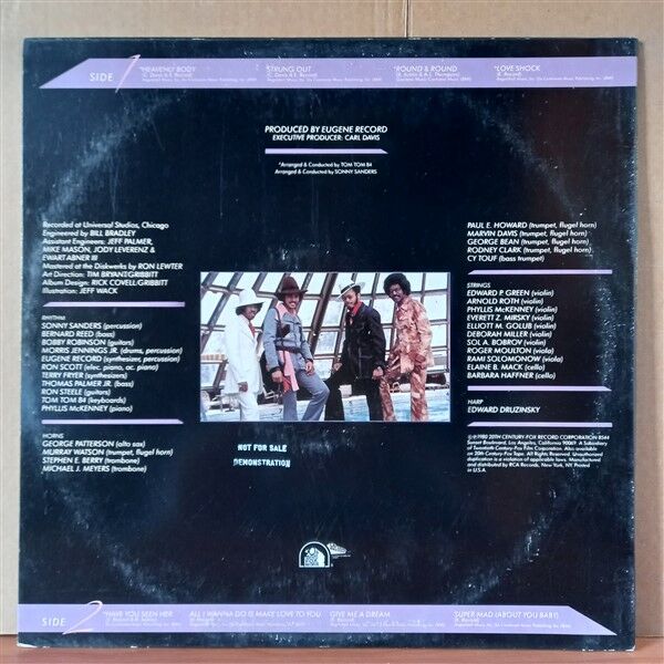 THE CHI-LITES FEATURING GENE RECORD – HEAVENLY BODY (1980) - LP 2.EL PLAK