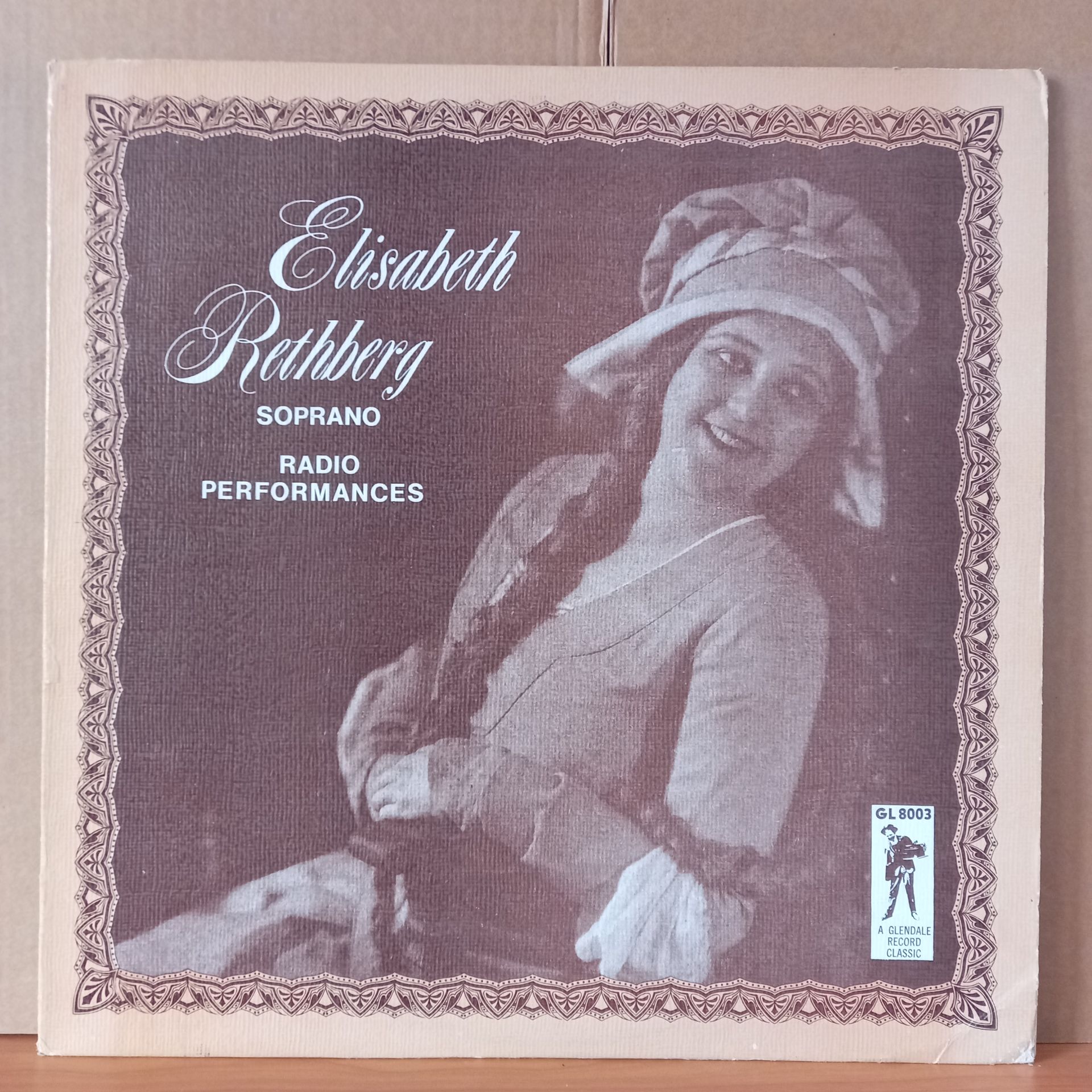 ELISABETH RETHBERG – RADIO PERFORMANCES / BEETHOVEN, MOZART, VERDI, SCHUBERT, STRAUSS - LP 2.EL PLAK