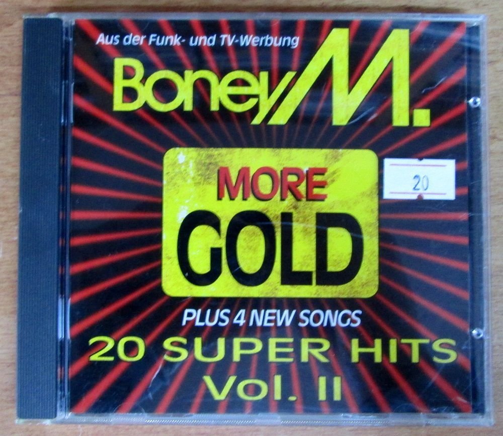 BONEY M. More GOLD 20 SUPER HITS Vol.2 CD 2.EL