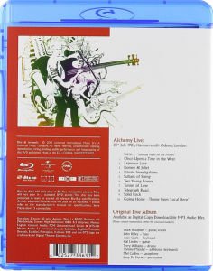 DIRE STRAITS - ALCHEMY LIVE (1984) - BLU-RAY 2010 HIGH DEFINATION SIFIR