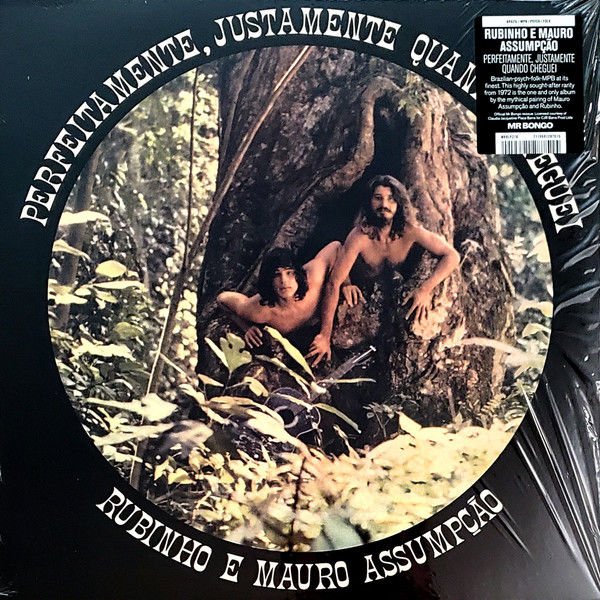 RUBINHO E MAURO ASSUMPOAO - PERFEITAMENTE JUSTAMENTE QUANDO CHEGUEI (1972) - LP LATIN BRAZILIAN PSYCHEDELIC FOLK 2023 EDITION SIFIR PLAK