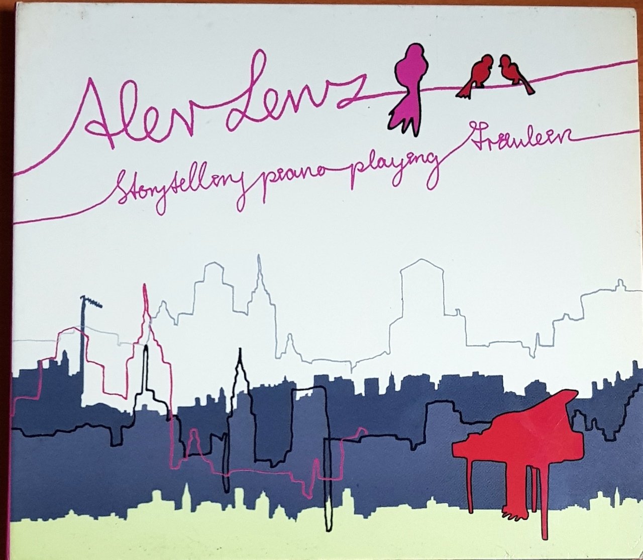 ALEV LENZ - STORYTELLING PIANO PLAYING FRAULEIN (2009) A.K. MÜZİK PROMO CD 2.EL