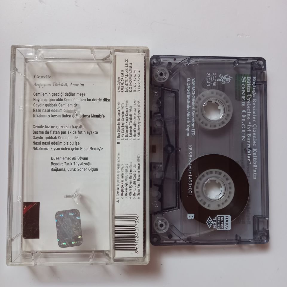 SONER OLGUN - İYİ BAYRAMLAR (1998) - KASET 2.EL