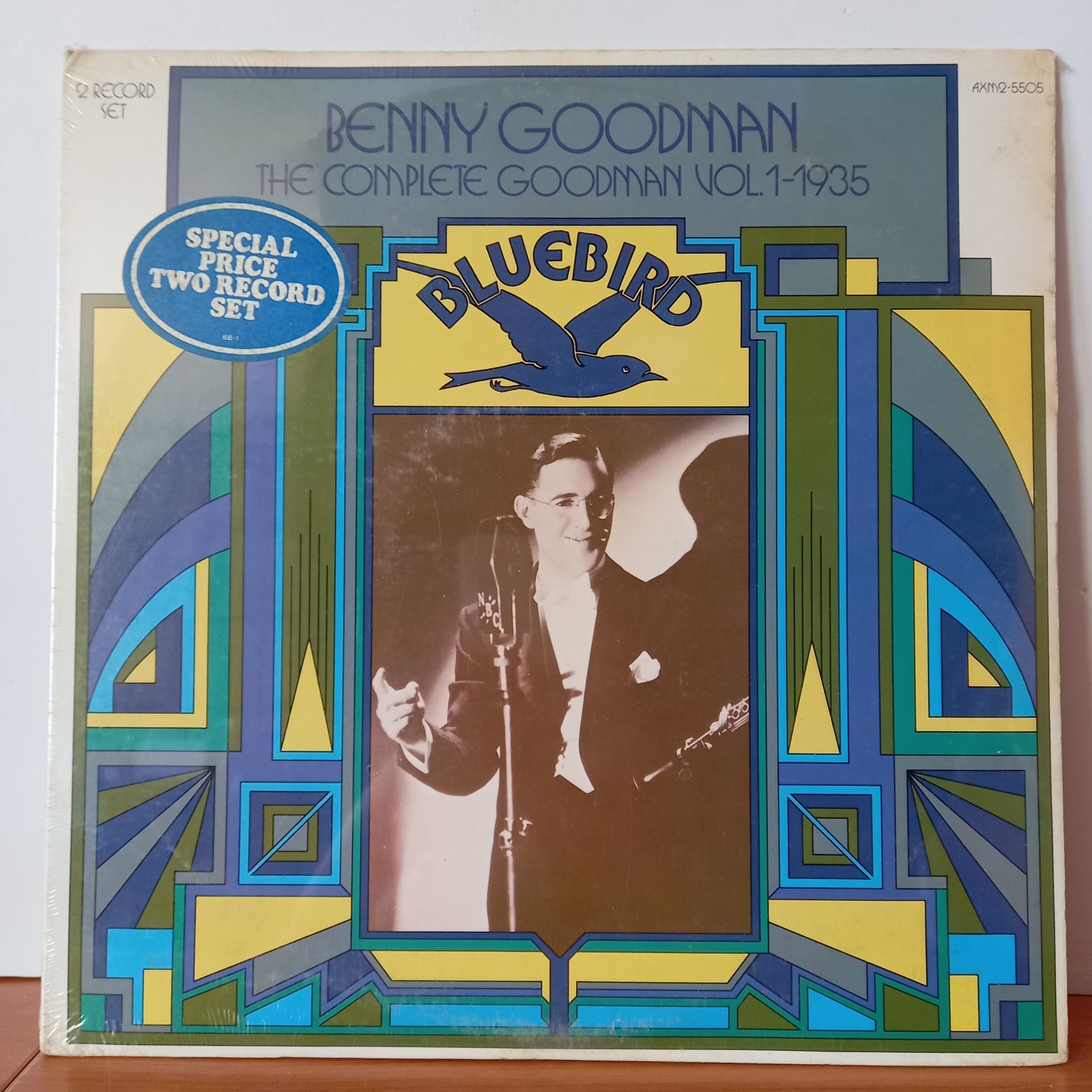 BENNY GOODMAN – THE COMPLETE GOODMAN, VOL. 1 - 1935 (1975) - 2LP DÖNEM BASKI SIFIR PLAK