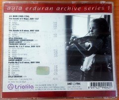 AYLA ERDURAN PLAYS J.S. BACH - AYLA ERDURAN ARCHIVE SERIES-1 CD 2.EL