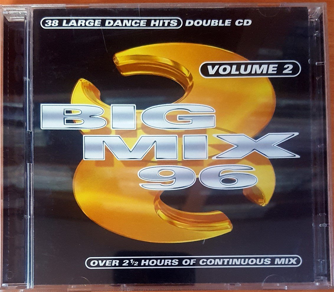 BIG MIX 96 VOLUME 2 / REEL 2 REAL WAY OUT WEST TODD TERRY WINK ARMAND VAN HELDEN (1996) 2CD 2.EL